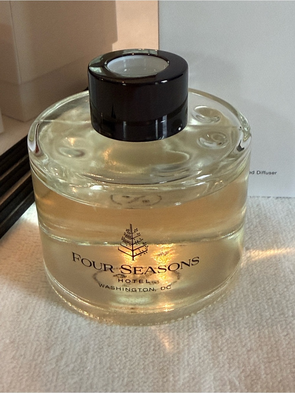 Four Seasons Famous Washington DC Scent- Glass Reed Diffuser - Home Fragrance